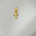 Dije cruz lisa 1.5cm 0.26gr ID: 1808