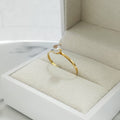 Anillo Solitario Con Circon Blanco T6 /1/gr ID: 2504