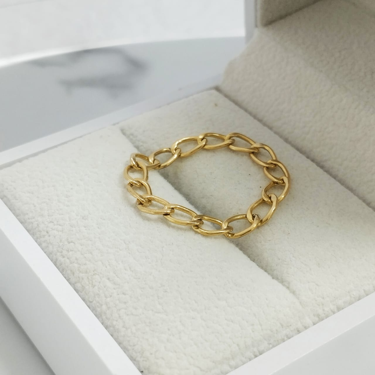 Anillo Cubano T10 1/2 /1.35/gr ID: 2507