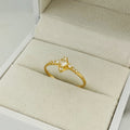 Anillo Solitario Circon Blanco T7 /1.3/gr ID: 2712