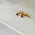 Topos rubie 0.61gr 0.3mm Oro Amarillo Nac (Joya) ID: 2999