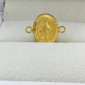 Dije Virgen Milagrosa Diamantada 1.8cm /1.16/gr ID: 2802